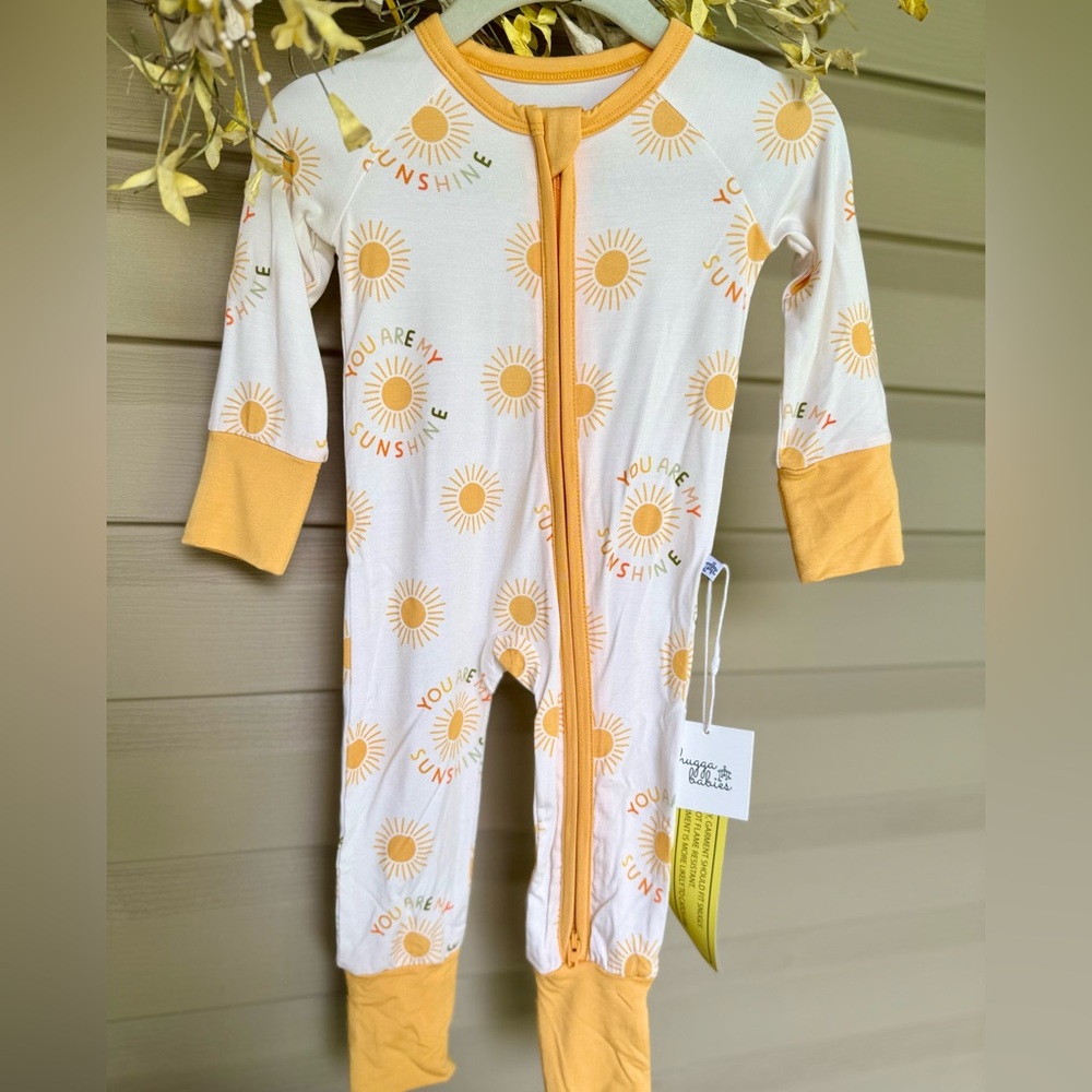 Bamboo Baby Pajamas - You Are My Sunshine